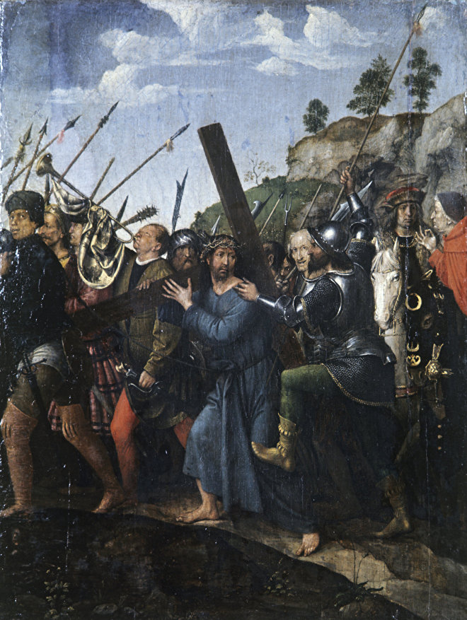 The carrying of the cross