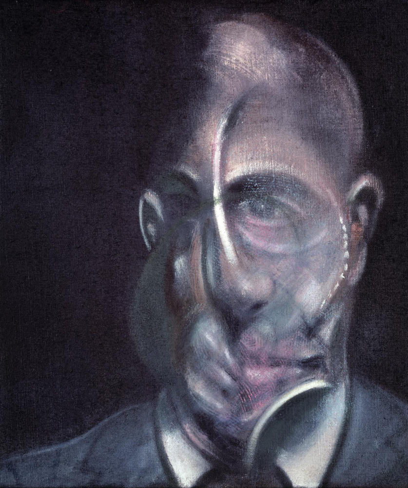 Francis Bacon. Portrait Of Michel Leiris