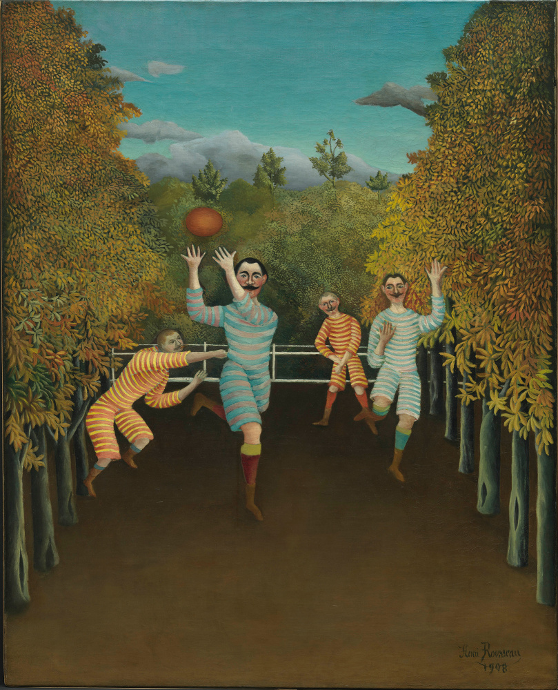 Henri Rousseau. Soccer players