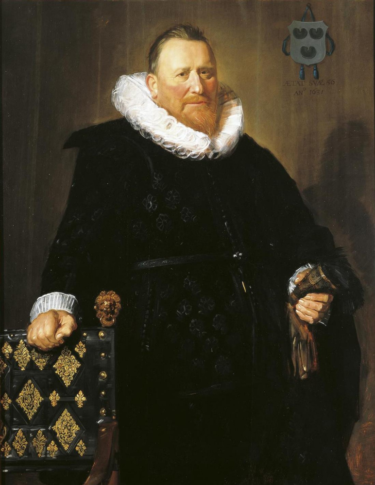 Frans Hals. Portrait of Nicolas van der Meer