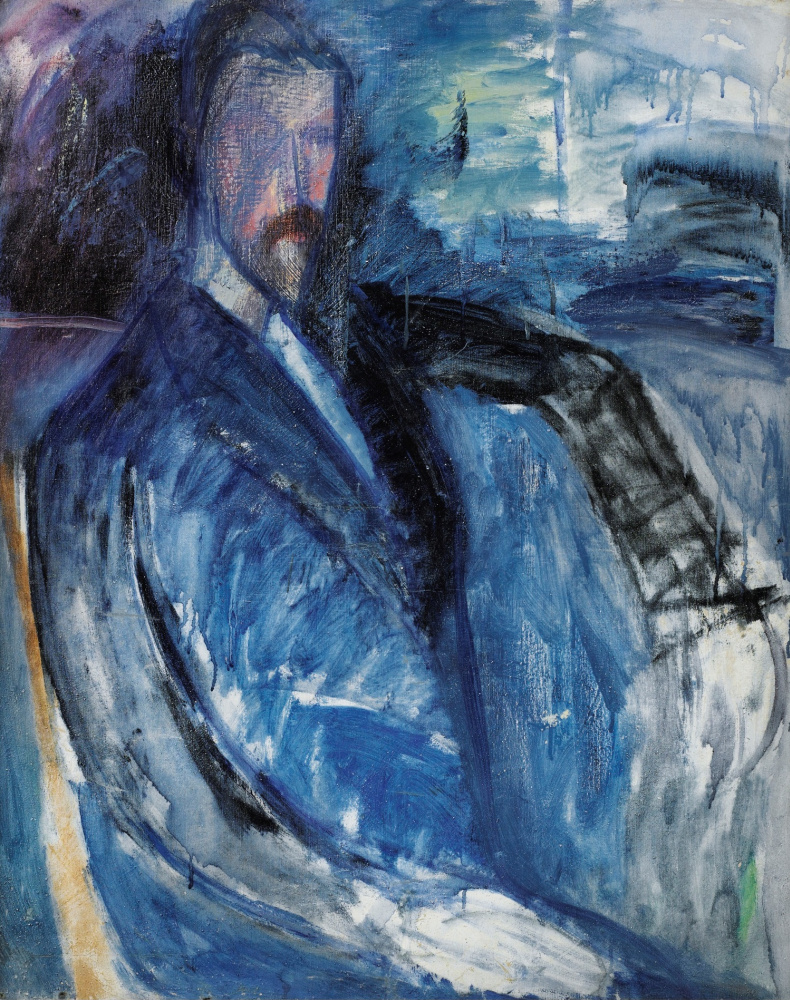 Amedeo Modigliani. Incompleta retrato de Campo de alejandro