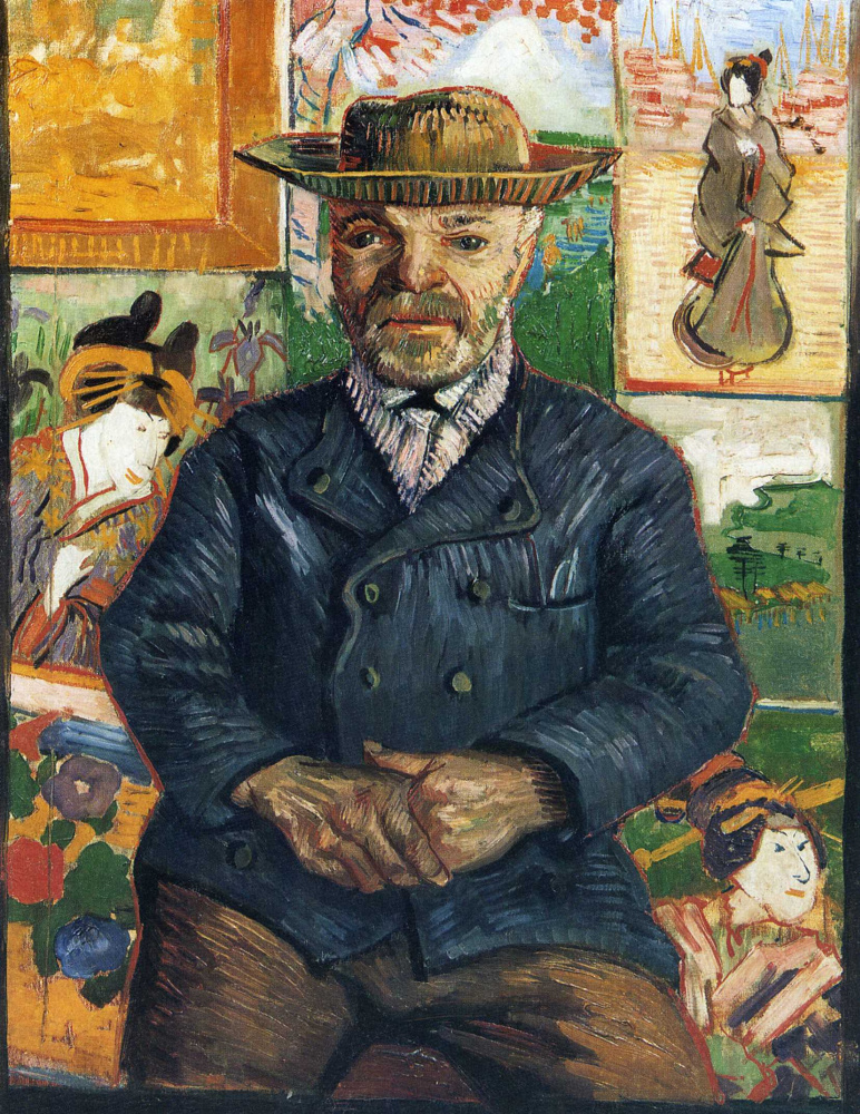Vincent van Gogh. Portrait of Père Tanguy (the second option)