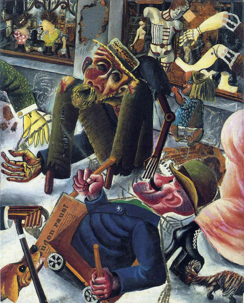 Otto Dix. Chaos on the street