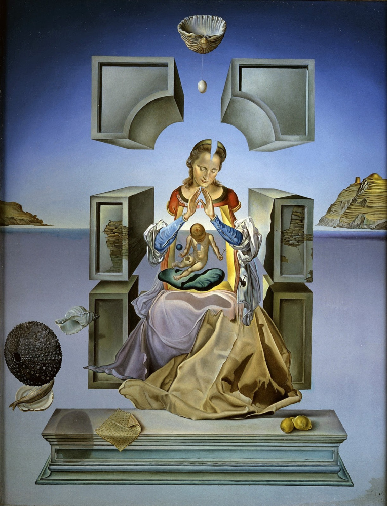 Salvador Dali. The Madonna Of Port Lligat