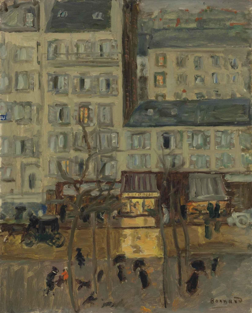 Pierre Bonnard. Paris landscape