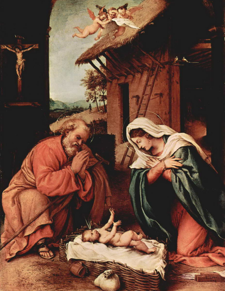 Lorenzo Lotto. Christmas