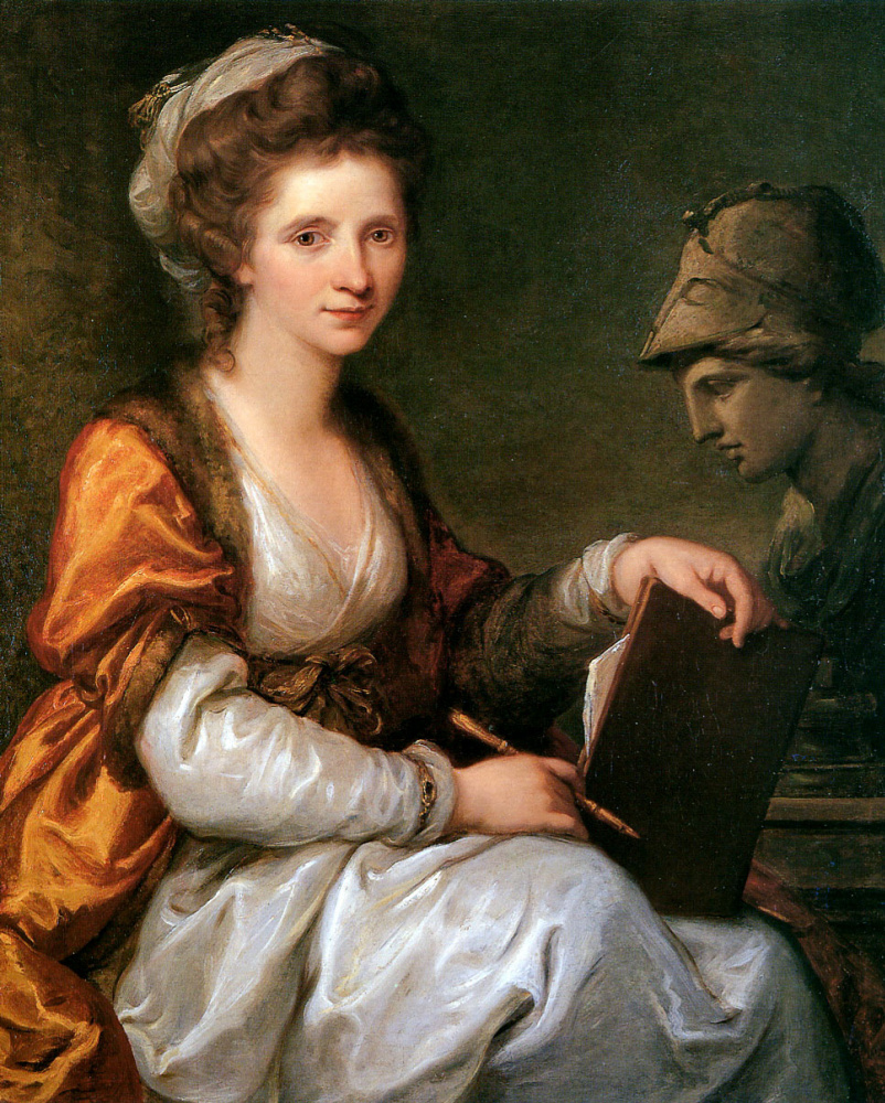 Angelika Kaufman. Self-portrait