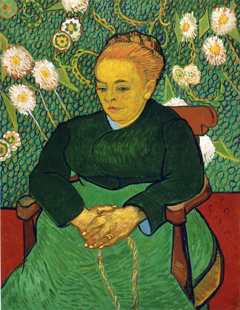 Vincent van Gogh. Woman Rocking the Cradle (Augustine Roulin)