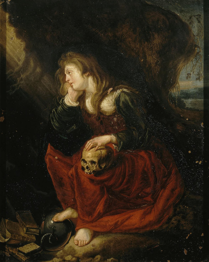 Simon de Vos. Penitent Mary Magdalene