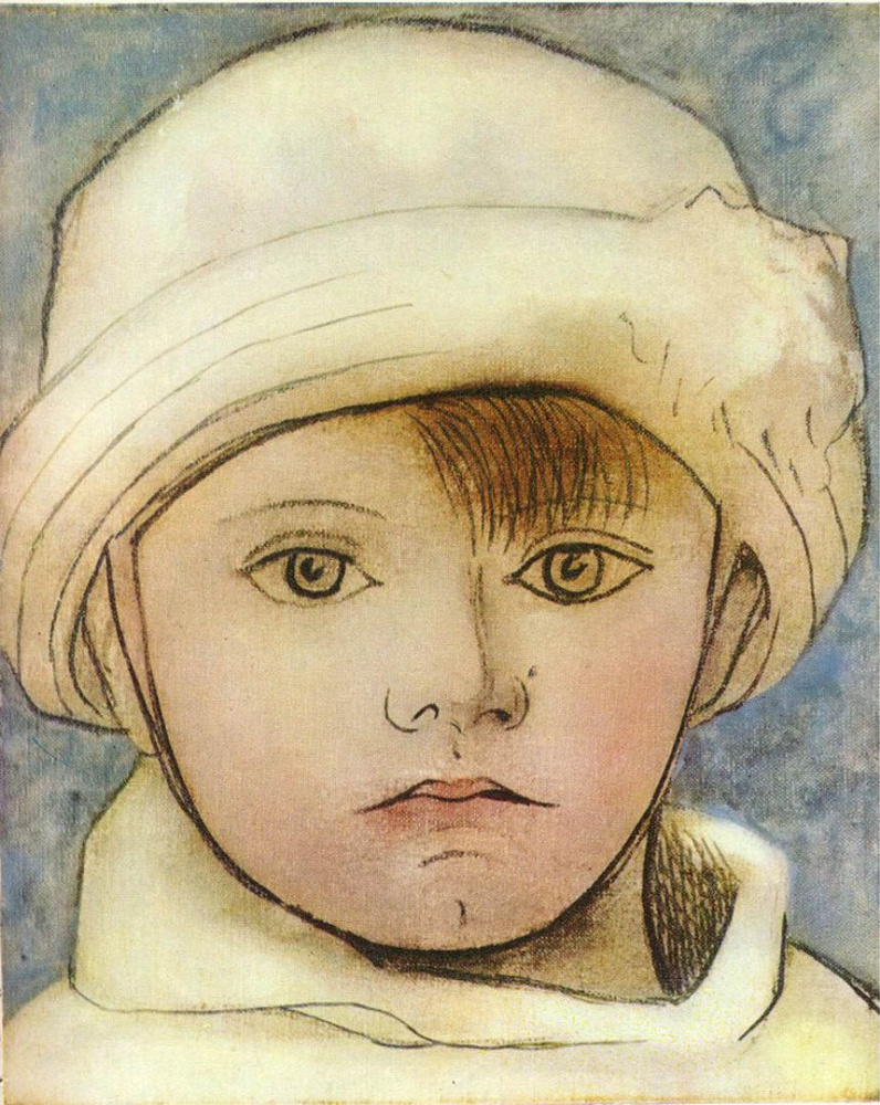 Pablo Picasso. Portrait of Paulo, artist's son