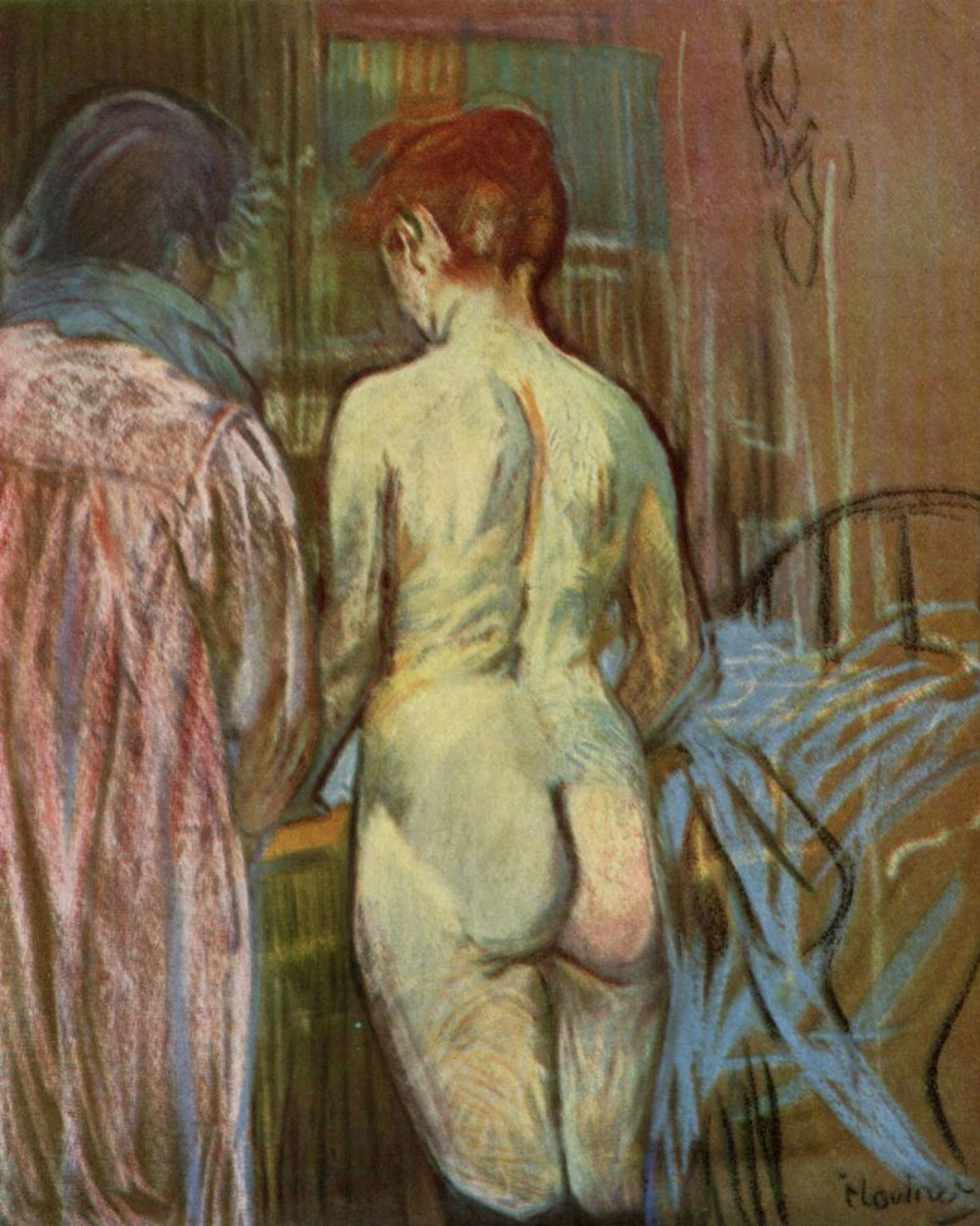 Two girls, 1880, 101×161 cm by Henri de Toulouse-Lautrec: History, Analysis  & Facts | Arthive