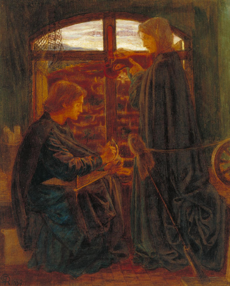 Dante Gabriel Rossetti. Mary St. John