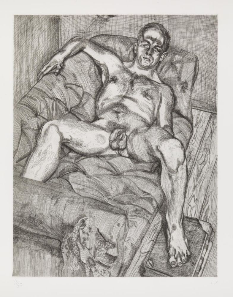 Lucien Freud. Plot 19