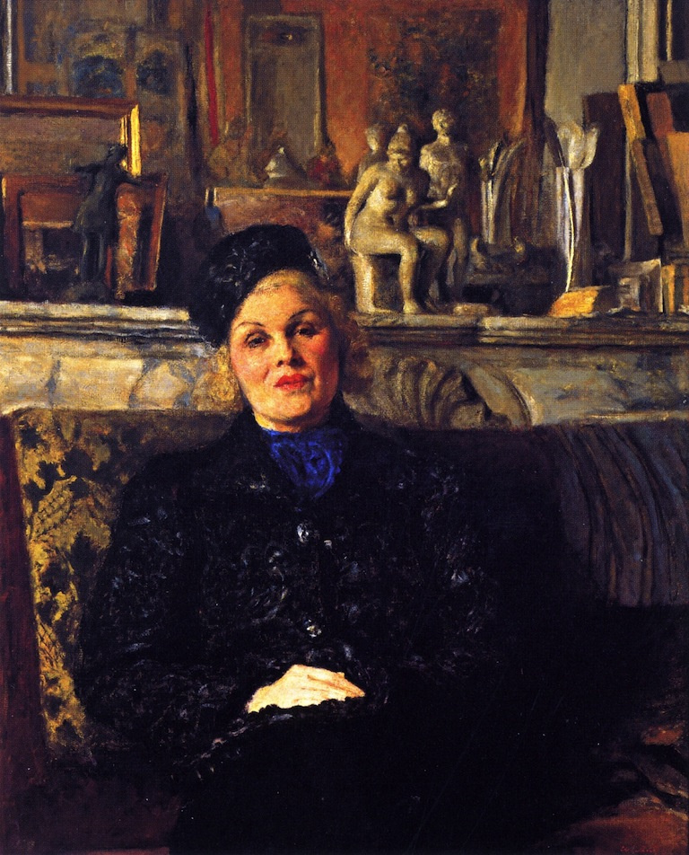 Jean Edouard Vuillard. Portrait Of Elvira Popescu