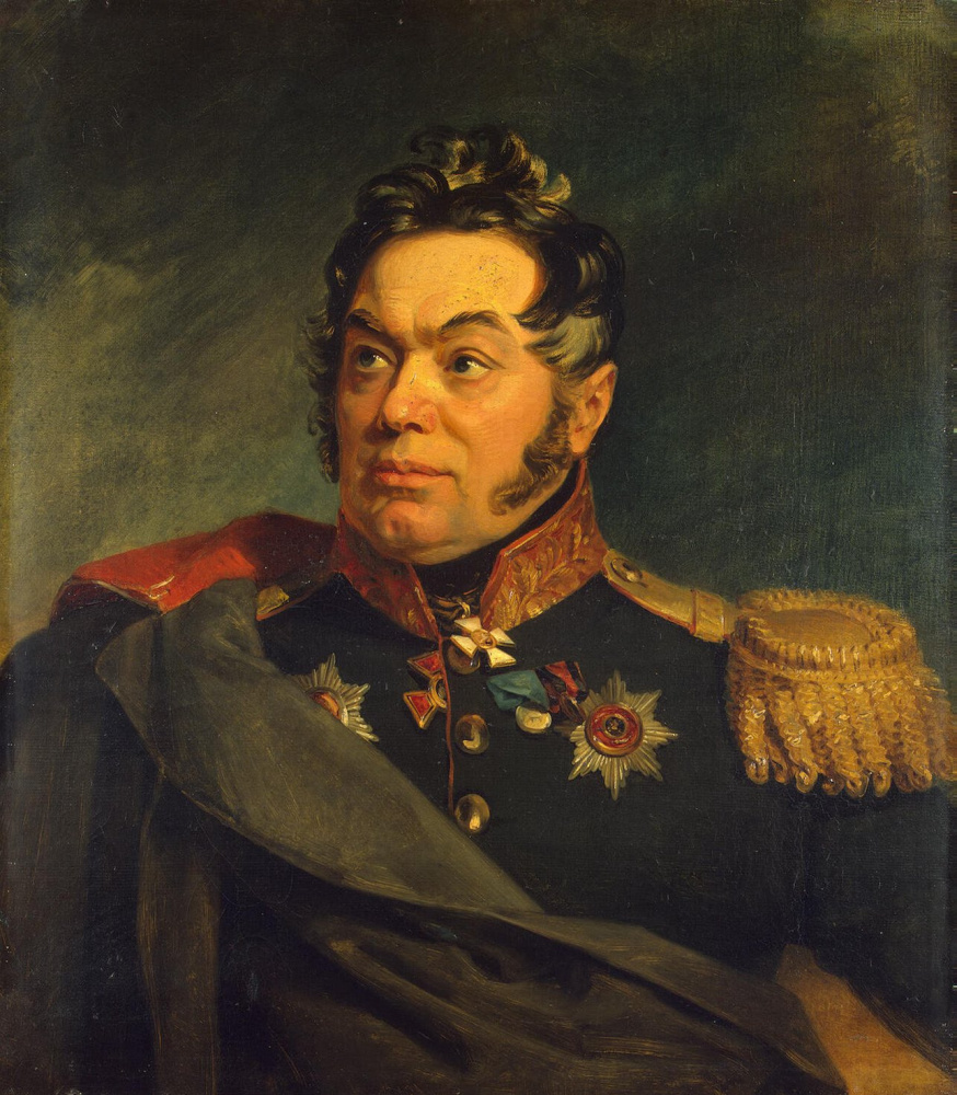 George Dow. Portrait of Vasily Danilovich Laptev