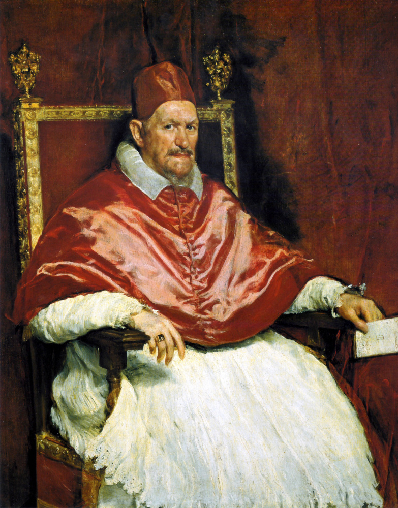 Diego Velazquez. Retrato del Papa Inocencio X