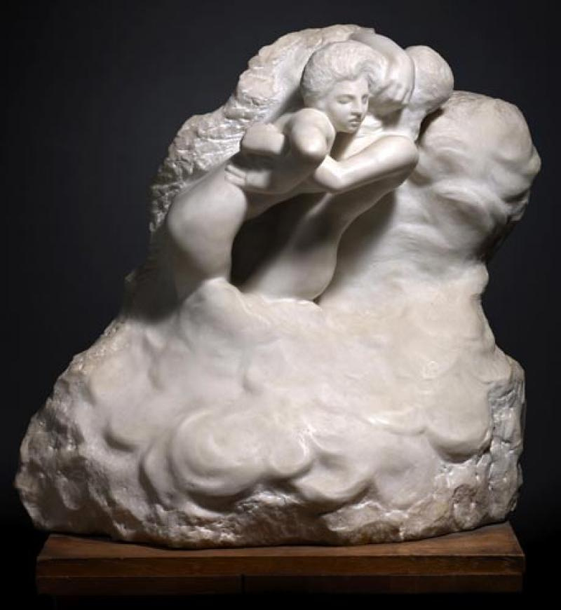 Auguste Rodin. Paolo et Francesca dans les nuages