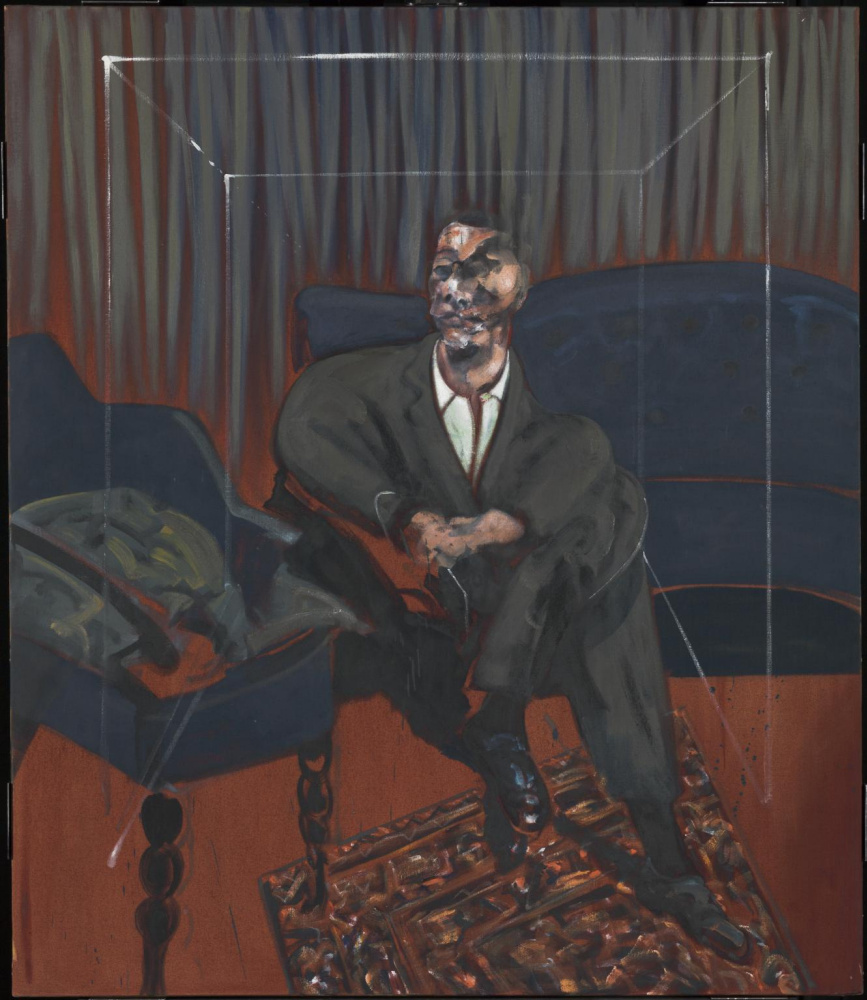 Francis Bacon. The seated figure