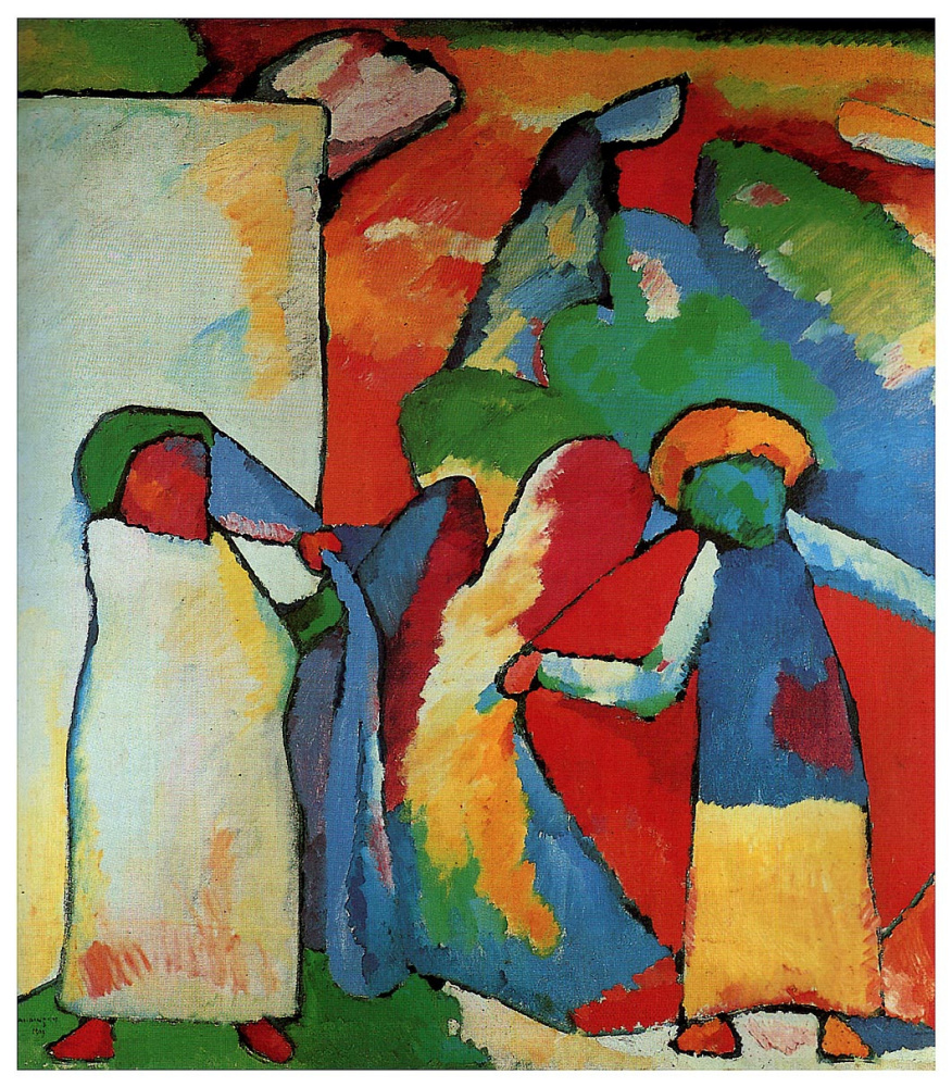 Wassily Kandinsky. Improvisation No. 6 (African)