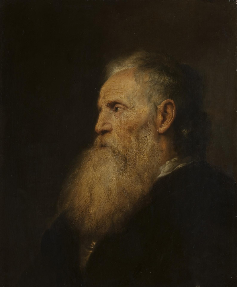 Jan Lievens. Portrait of an old man with a beard