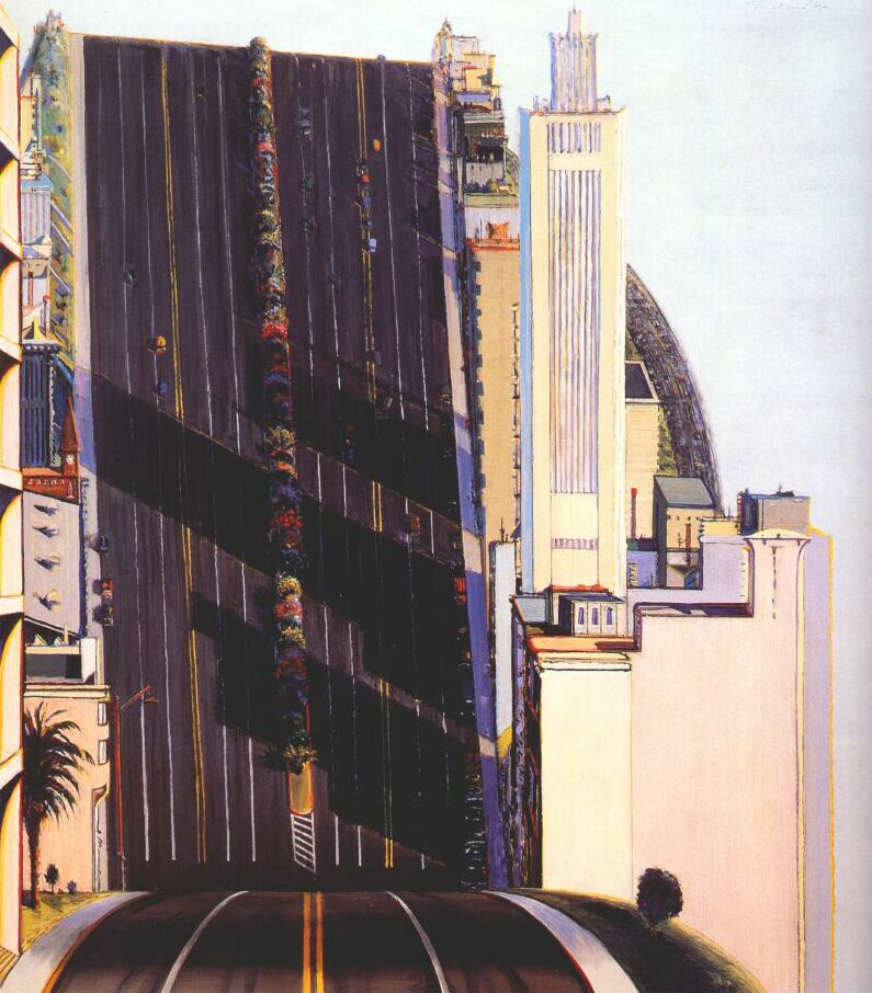 Wayne Thiebaud. Broad street