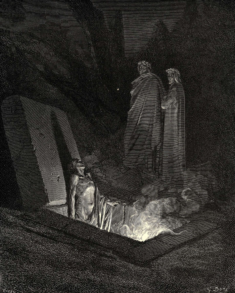 Paul Gustave Dore. Illustration for the "Divine Comedy"