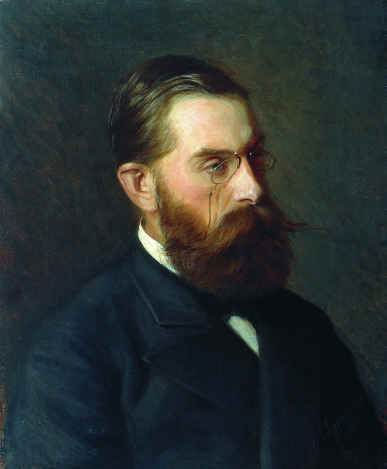 Nikolay Aleksandrovich Yaroshenko. Male portrait. 1875