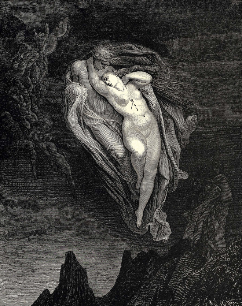 Paul Gustave Dore. Illustration for the "Divine Comedy"