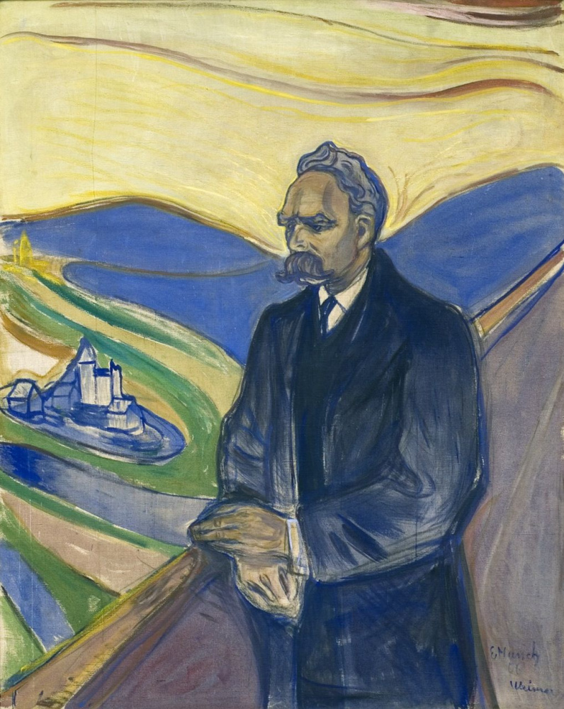 Edward Munch. Friedrich Nietzsche