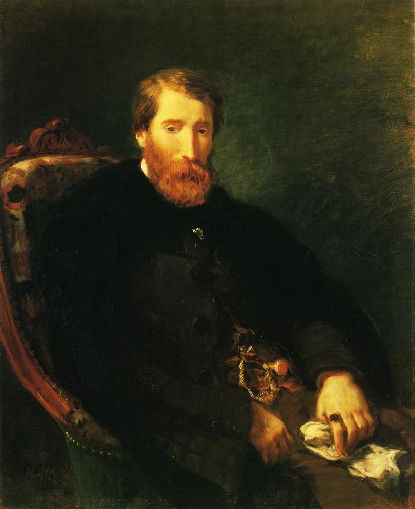 Eugene Delacroix. A Portrait Of Alfred Bryers