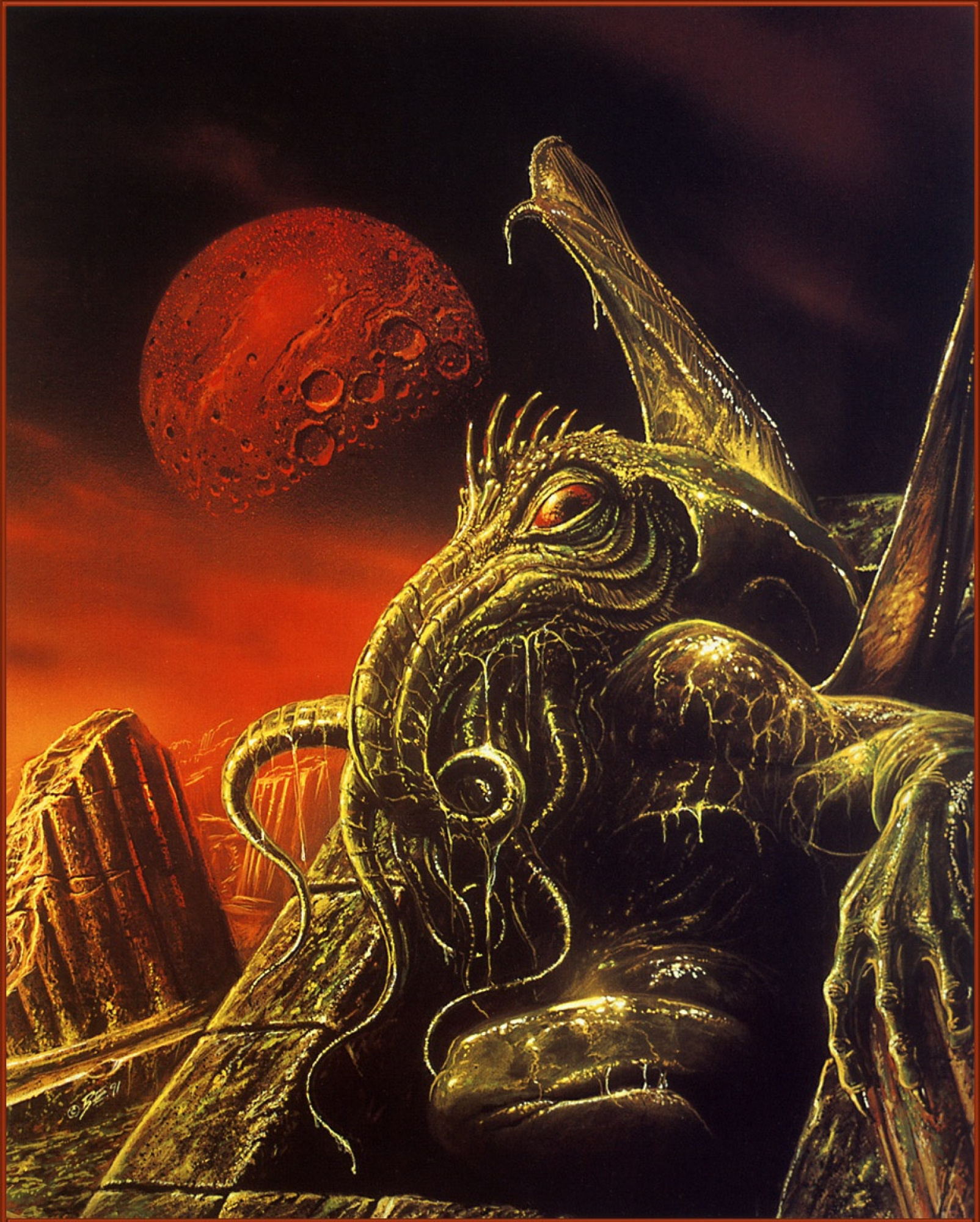 The Awakening Of Cthulhu by Bob Eggleton: History, Analysis 