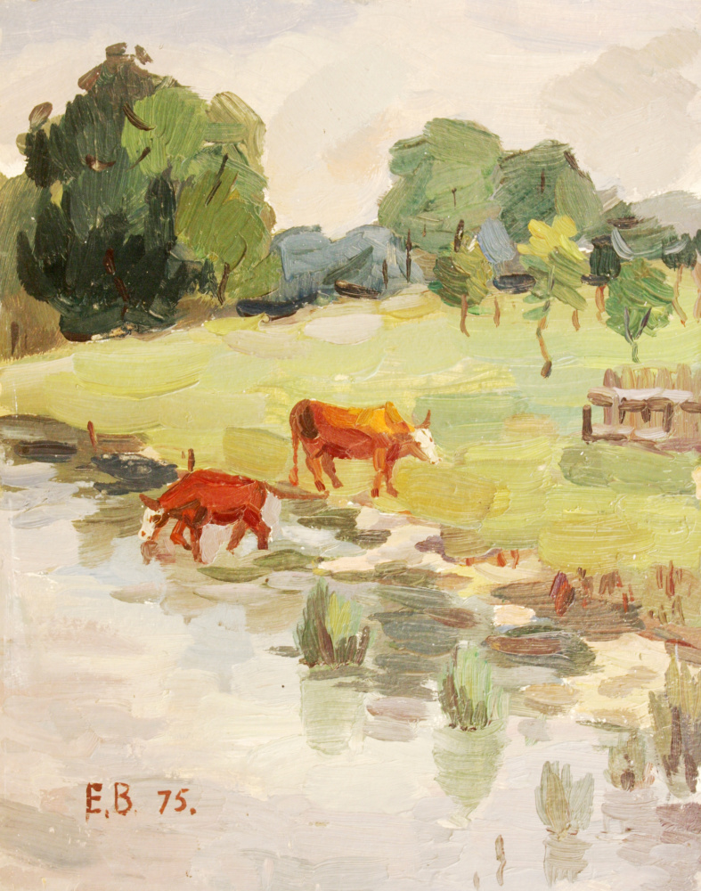 Evgeny Vsevolodovich Volobuev. Cows