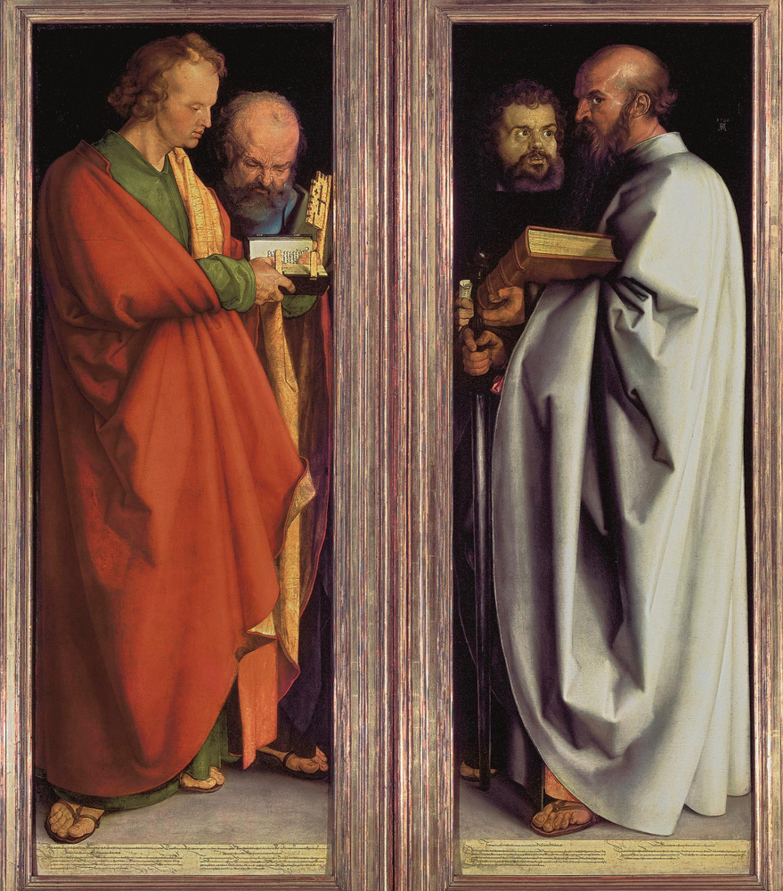 Albrecht Dürer. Four Apostles (John, Peter, Mark, Paul)