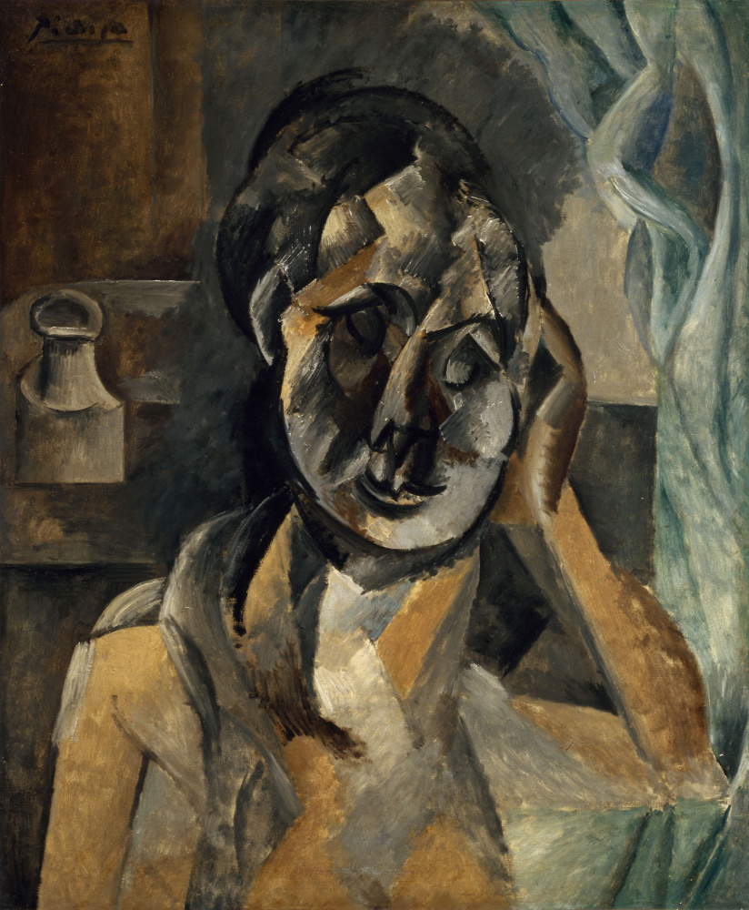 Pablo Picasso. Donna con senape Can