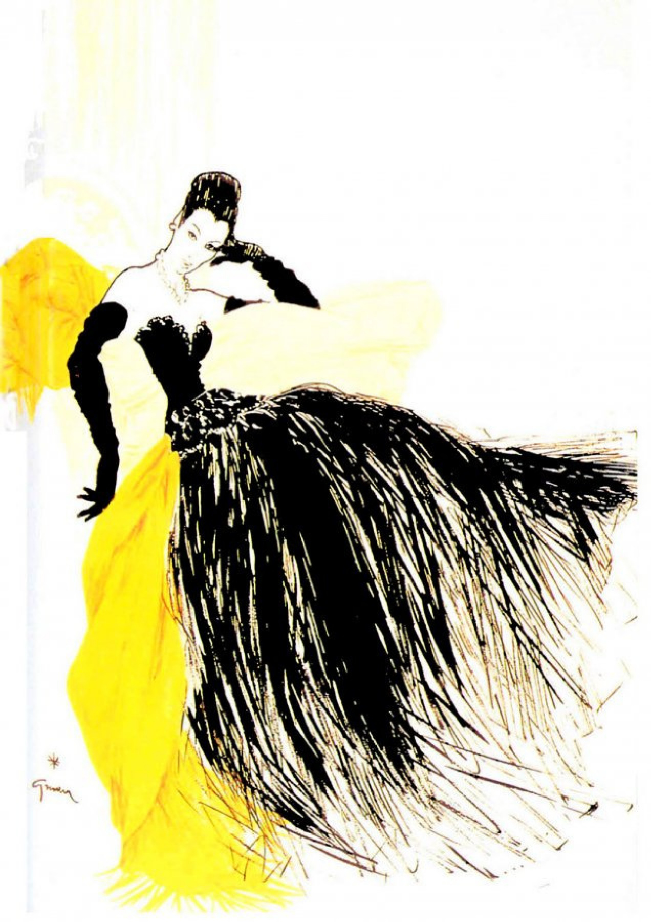 Renee Gruau René Gruau, XX : Descriptif de l'œuvre | Artchive