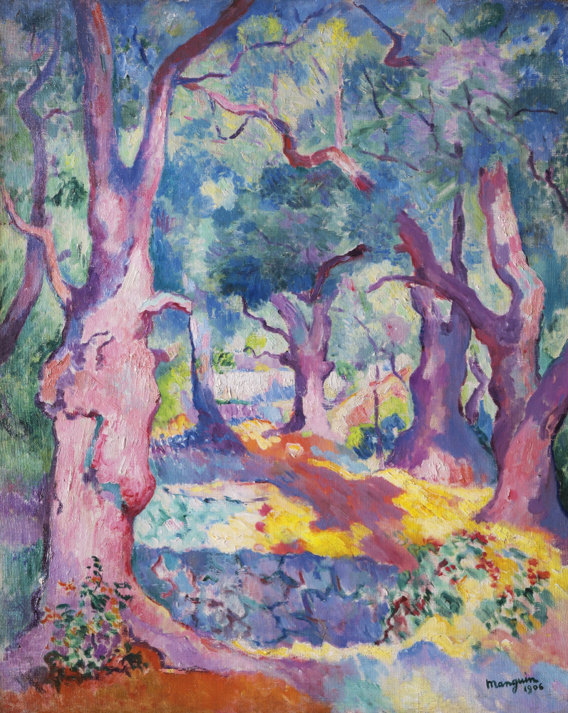 Henri Manguin. Olive trees in Cavalier