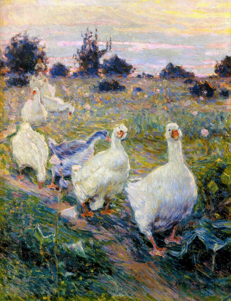 Kiriak Konstantinovich Kostandi. Geese