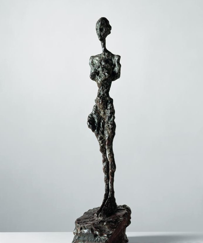 Alberto Giacometti. Standing Nude with no arms