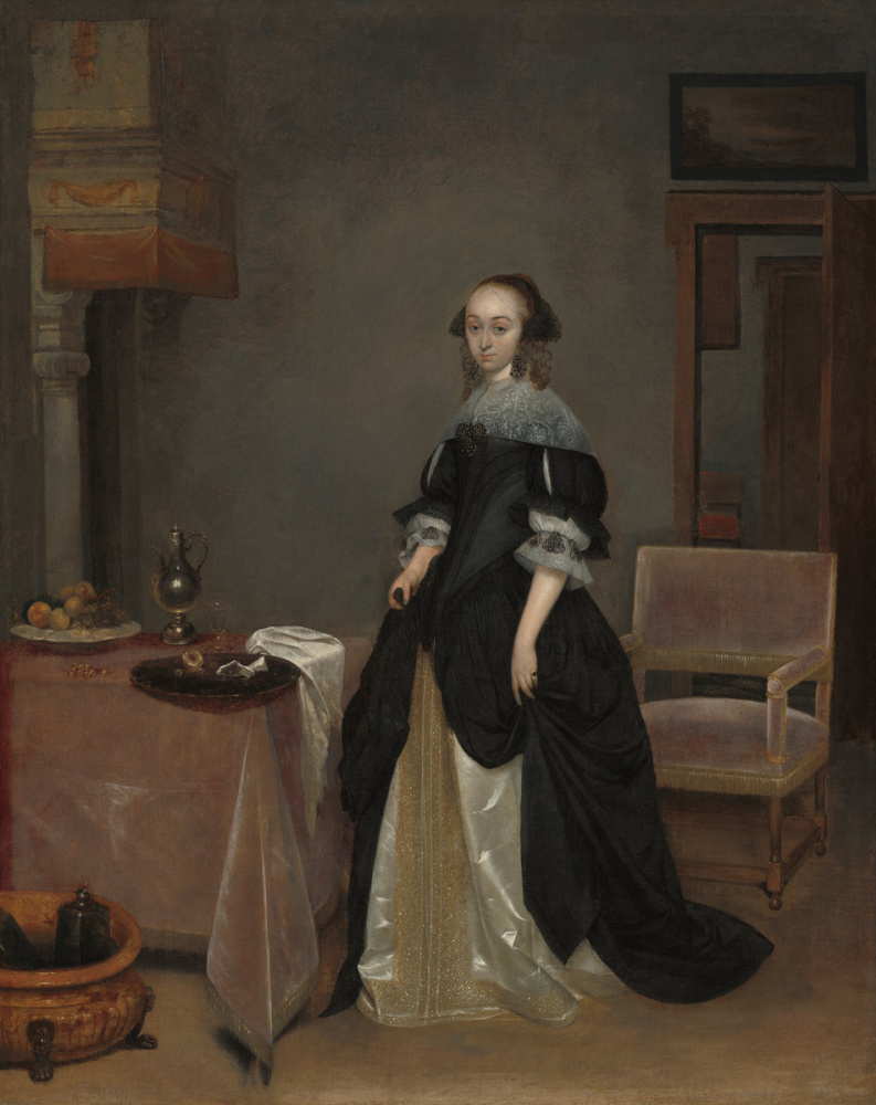 Gerard Terborch (ter Borch). Portrait of Maria van Suchtelen