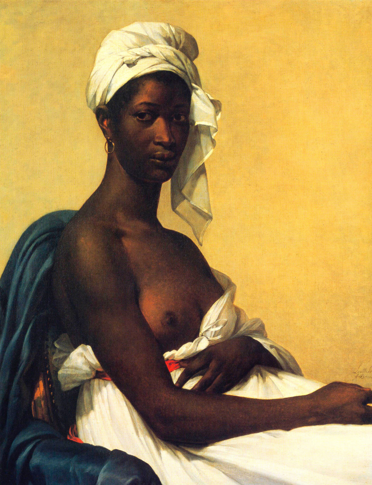 Maria Guillemine Benoit. Portrait of a black woman