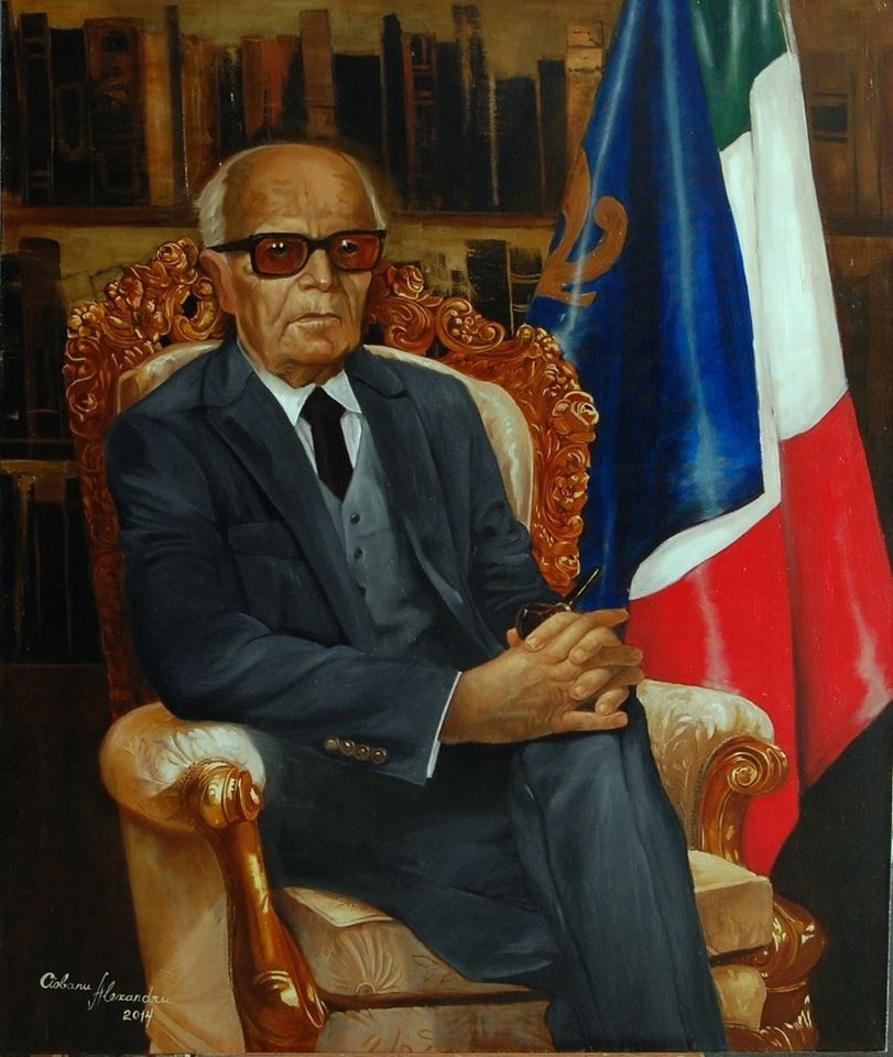 Alexander Giza-Ciobanu. The Portrait Of "Alessandro Pertini"