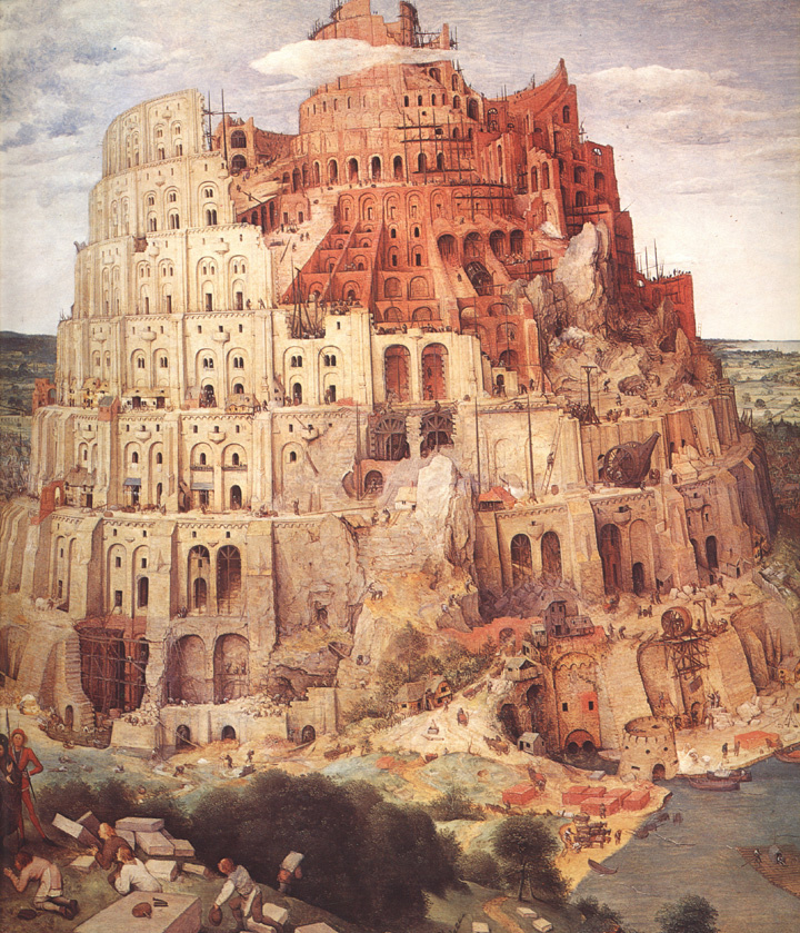 Jan Bruegel The Elder. The tower of Babel