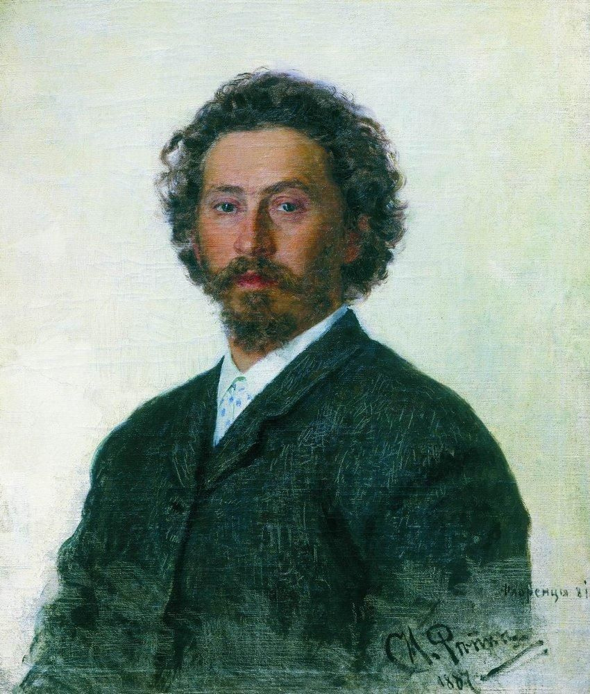 Ilya Efimovich Repin. Self-portrait