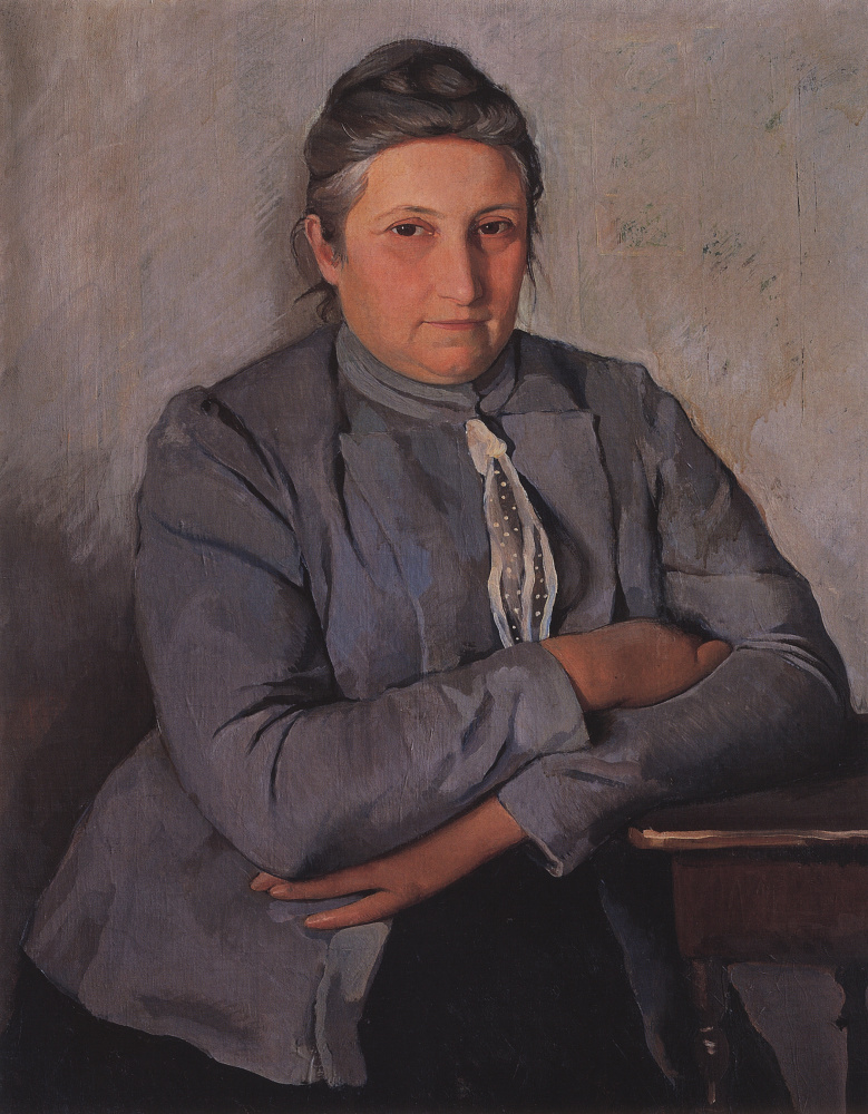 Zinaida Serebryakova. Ritratto di E. N. Lancere, madre dell'artista