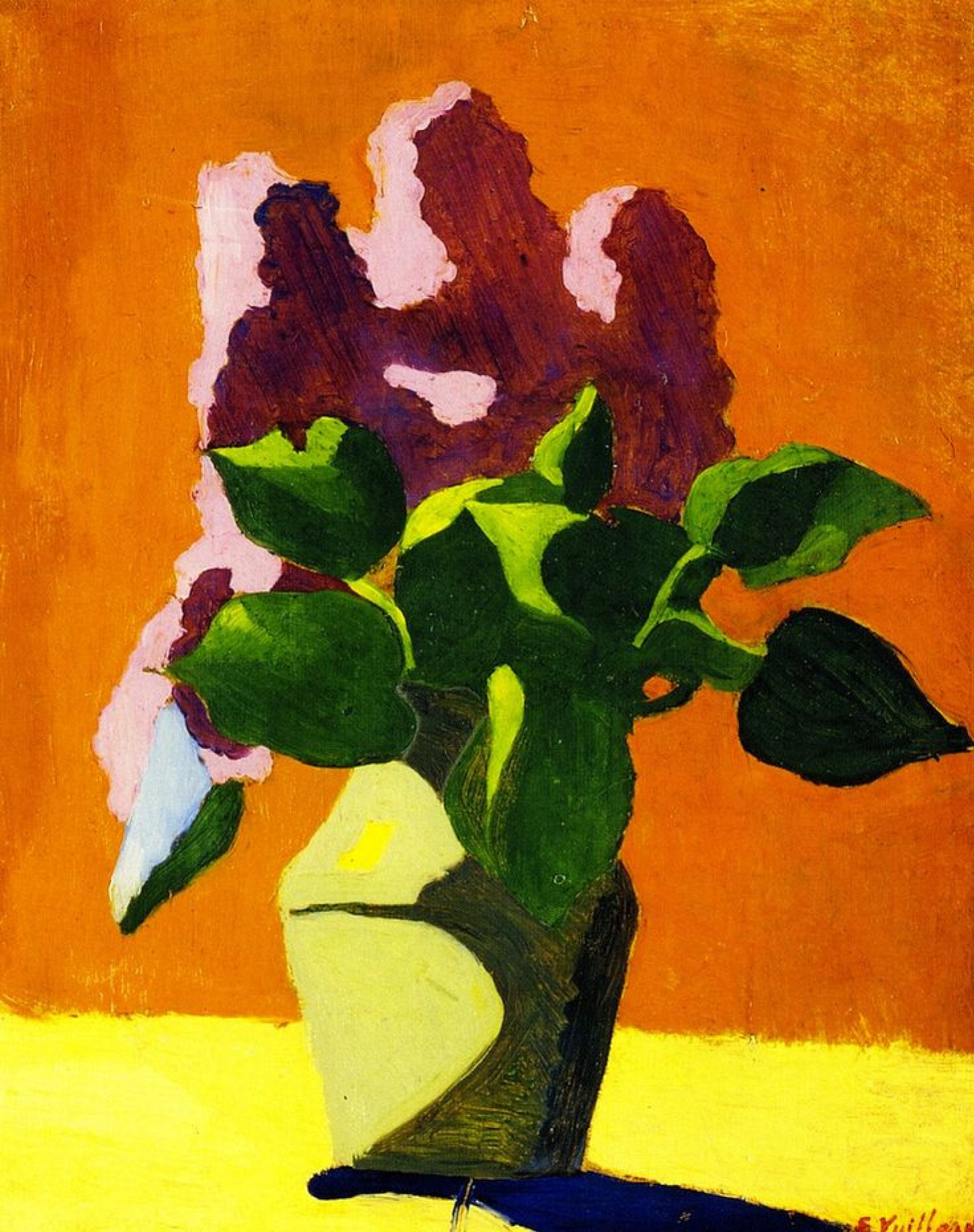 Lilac, 1890, 28×35 cm by Jean Edouard Vuillard: History, Analysis