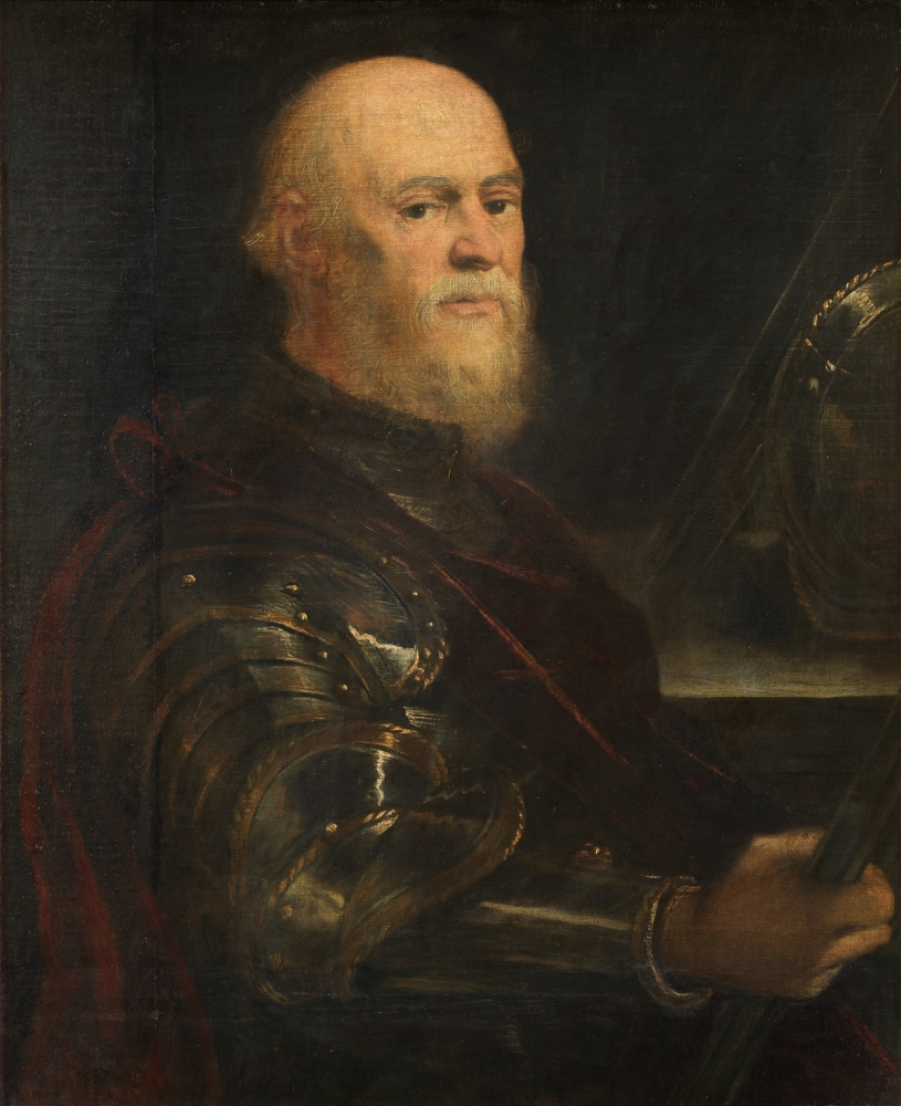 Jacopo (Robusti) Tintoretto. Portrait of the Venetian Admiral