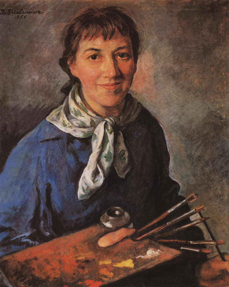 Zinaida Serebryakova. Autorretrato