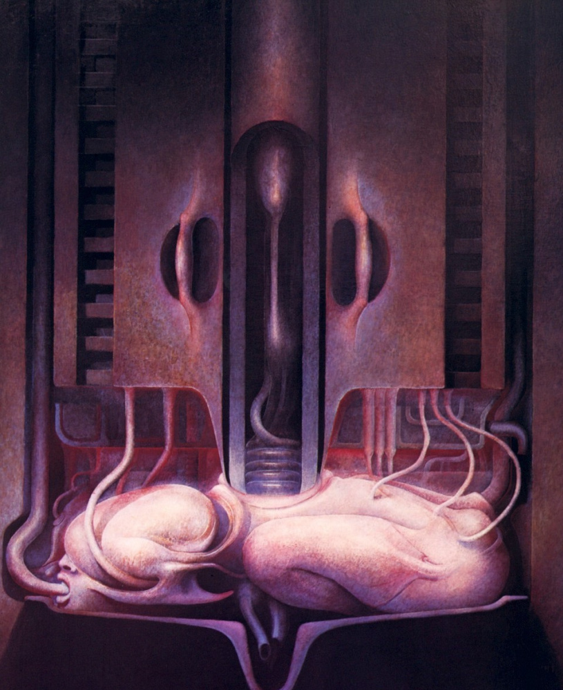 Hans Rudolph Giger. Tribute to Beckett