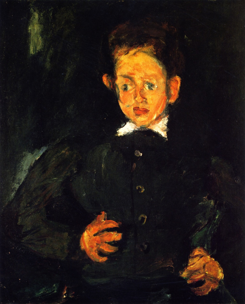 Chaim Soutine. The boy in green coat