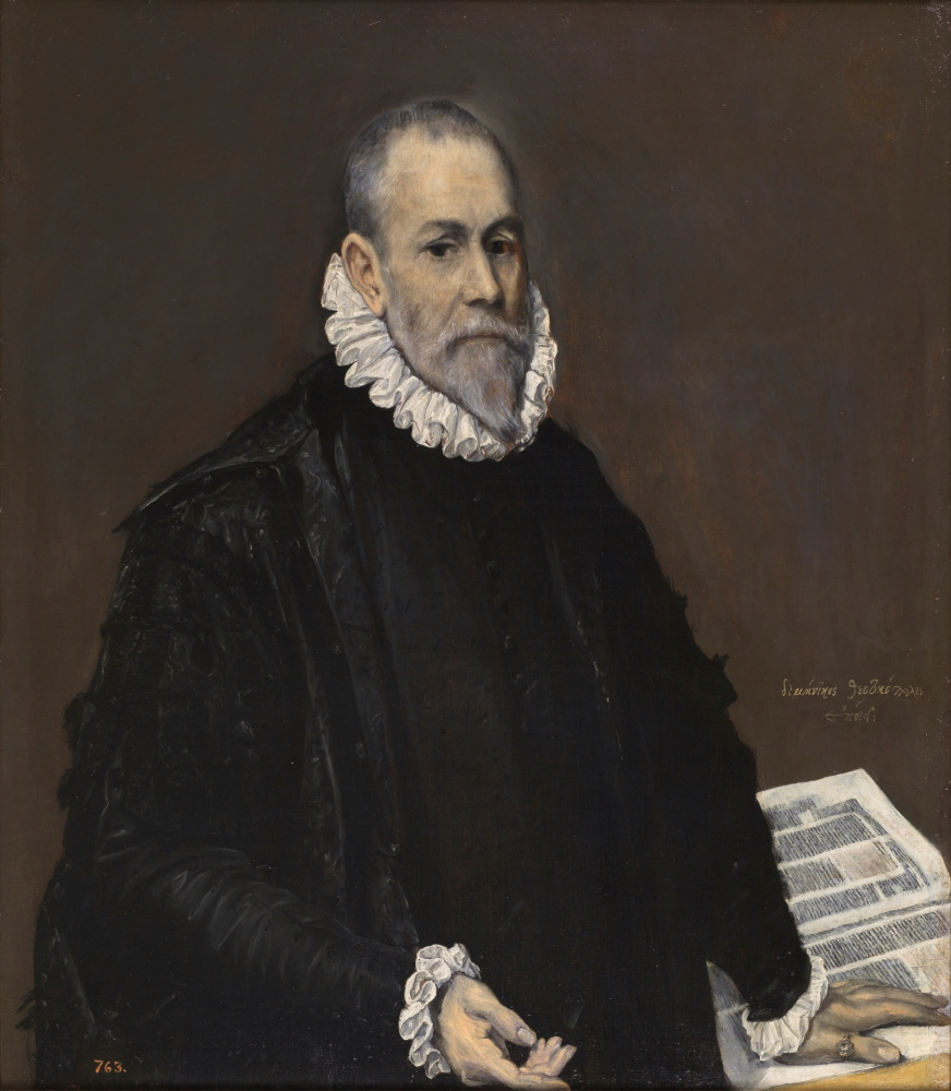 Domenico Theotokopoulos (El Greco). Portrait of a doctor